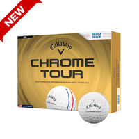 Callaway Chrome Tour Triple Track Balls [WHITE][DOZEN]