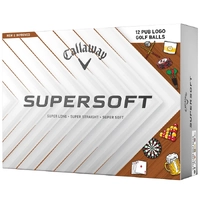 Callaway Supersoft Pub Golf Balls [WHITE]