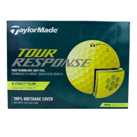 TaylorMade Tour Response Golf Balls [YELLOW][DOZEN]