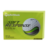 TaylorMade Soft Response Golf Balls [WHITE][DOZEN]