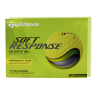 TaylorMade Soft Response Golf Balls [YELLOW][DOZEN]
