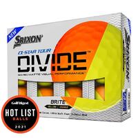 Srixon Q Star Tour Divide Orange/Yellow - 1 Dozen