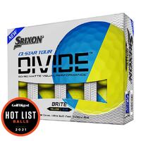 Srixon Q Star Tour Divide Blue/Yellow - 1 Dozen