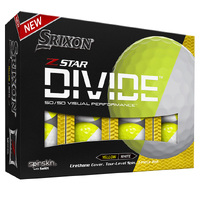Srixon Z-Star Divide Golf Balls [2023][WHI/YEL]