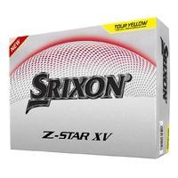 Srixon Z Star XV Golf Balls [2025][YELLOW][DOZEN]