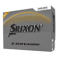 Srixon Z Star Diamond Golf Balls [2025][WHITE][DOZEN]