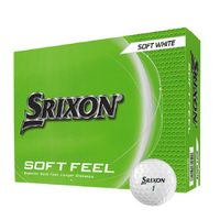 Srixon Soft Feel Golf Balls [2025][WHITE][DOZEN]