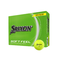 Srixon Soft Feel Golf Balls [2025][YELLOW][DOZEN]