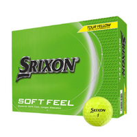 Srixon Soft Feel Golf Balls [2025][YELLOW][DOZEN]