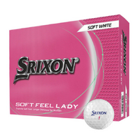 Srixon Soft Feel Lady Golf Balls [2025][WHITE][DOZEN]
