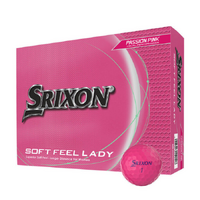 Srixon Soft Feel Lady Golf Balls [2025][PINK][DOZEN]