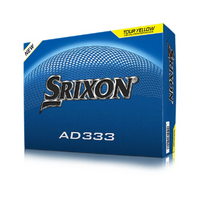 Srixon AD333 Golf Balls [YELLOW][DOZEN]