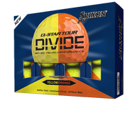 Srixon Q-Star Tour Divide Golf Balls [YEL/ORG][DOZEN]