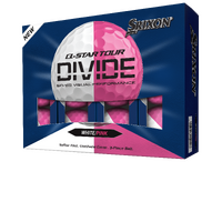 Srixon Q-Star Tour Divide Golf Balls [WHT/PNK][DOZEN]