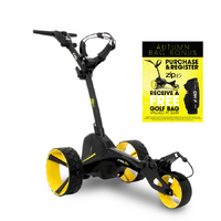 MGI ZIP X1 Motorised Buggy [BLACK][18 HOLE]