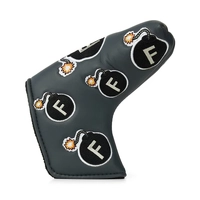 GF F-Bomb Blade Putter Head Cover [CHARCOAL]