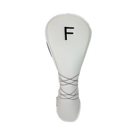 Brosnan Riviera Deluxe Fairway Headcover [WHT/BLK]