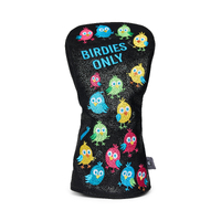 CMC Birdies Only Driver Cover [BLACK]