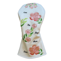 CMC Best Mum Driver Head Cover [WHITE]