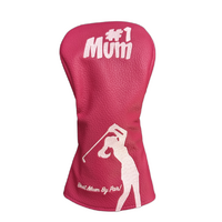 CMC #1 Mum By Par Driver Head Cover [RED]