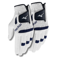Mizuno TecFlex II Golf Glove [WHITE][2 PACK]