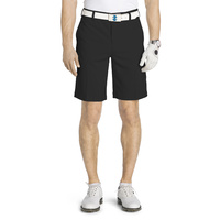 IZOD Micro Straight Fit Flex Point Short - Black
