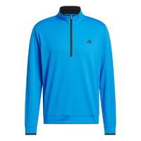 Adidas Lightweight Quarter Zip Men's Pullover [LUCID BLUE]