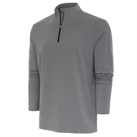 Antigua Swing Set Quarter Zip Pullover [BLACK]