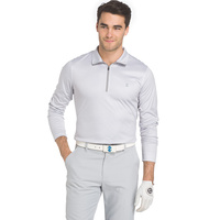 IZOD LS Houndstooth Print Pullover - Cinderblock