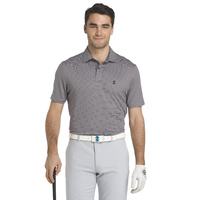 IZOD SS Greenie Feed Strip Jersey - Asphalt