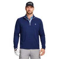 IZOD Golf Knit Quarter Zip Men's Pullover [COBALT]