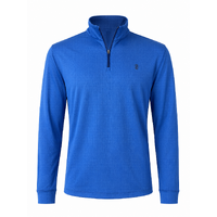 IZOD Golf Knit Quarter Zip Men's Pullover [COBALT]