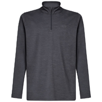 Oakley Gravity Range Men's Quarter Zip [BLACK HTHR]