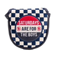 Barstool Sports SAFTB Mallet Putter Head Cover [NVY/WHT/RED]