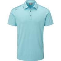 PING Lindum Men's Polo - Sky Blue