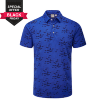 PING Rae Men's Polo [BLUE SURF]