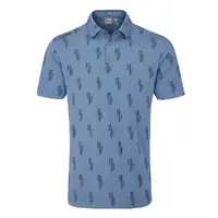 PING Arizona Cactus Men's Polo [CORONET BLUE MULTI]