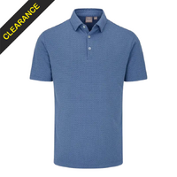PING Halcyon Honeycomb Men's Polo [AIRFORCE MULTI]