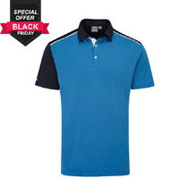 PING Mack Men's Polo [DANUBE/NAVY]