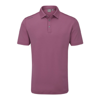 PING Lindum Men's Polo [BEET RED]