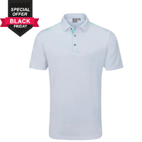 PING Inver Men's Polo [WHT/BLUE MULTI]