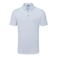 PING Inver Men's Polo [WHT/BLUE MULTI]