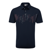 PING Arizona Cactus Men's Polo [NAVY]