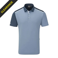 PING Mack Men's Polo [STONE BLUE/STORM]