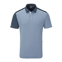 PING Mack Men's Polo [STONE BLUE/STORM]