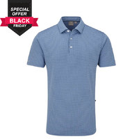 PING Halcyon Men's Polo [STONE BLUE]