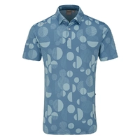 PING Jay Men's Polo [STONE BLUE]