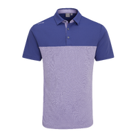 PING Hall Colour Block Men's Polo [TWILIGHT/PURPLE]