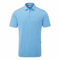 PING Hershel Men's Polo [BALTIC SEA MULTI]