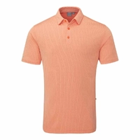 PING Hershel Men's Polo [WILD SALMON MULTI]
